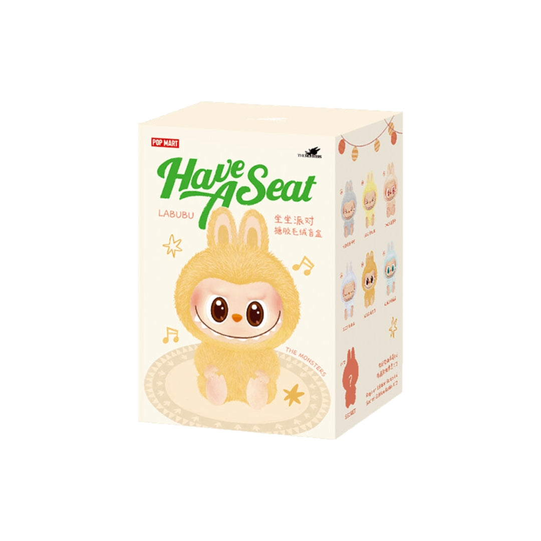 Caja 1 Pieza Pop Mart Labubu Have A Seat - Original