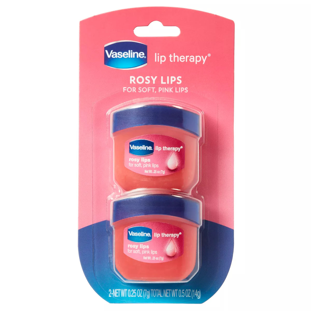 Vaseline Lip Therapy rosy lips Duo