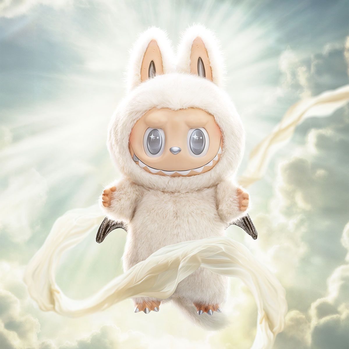 Pop Mart Labubu "Zimomo” Angel in clouds