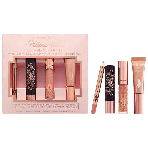 Charlotte Tilbury PILLOW TALK ICONIC LIP AND CHEEK KIT - PILLOW TALK ORIGINAL