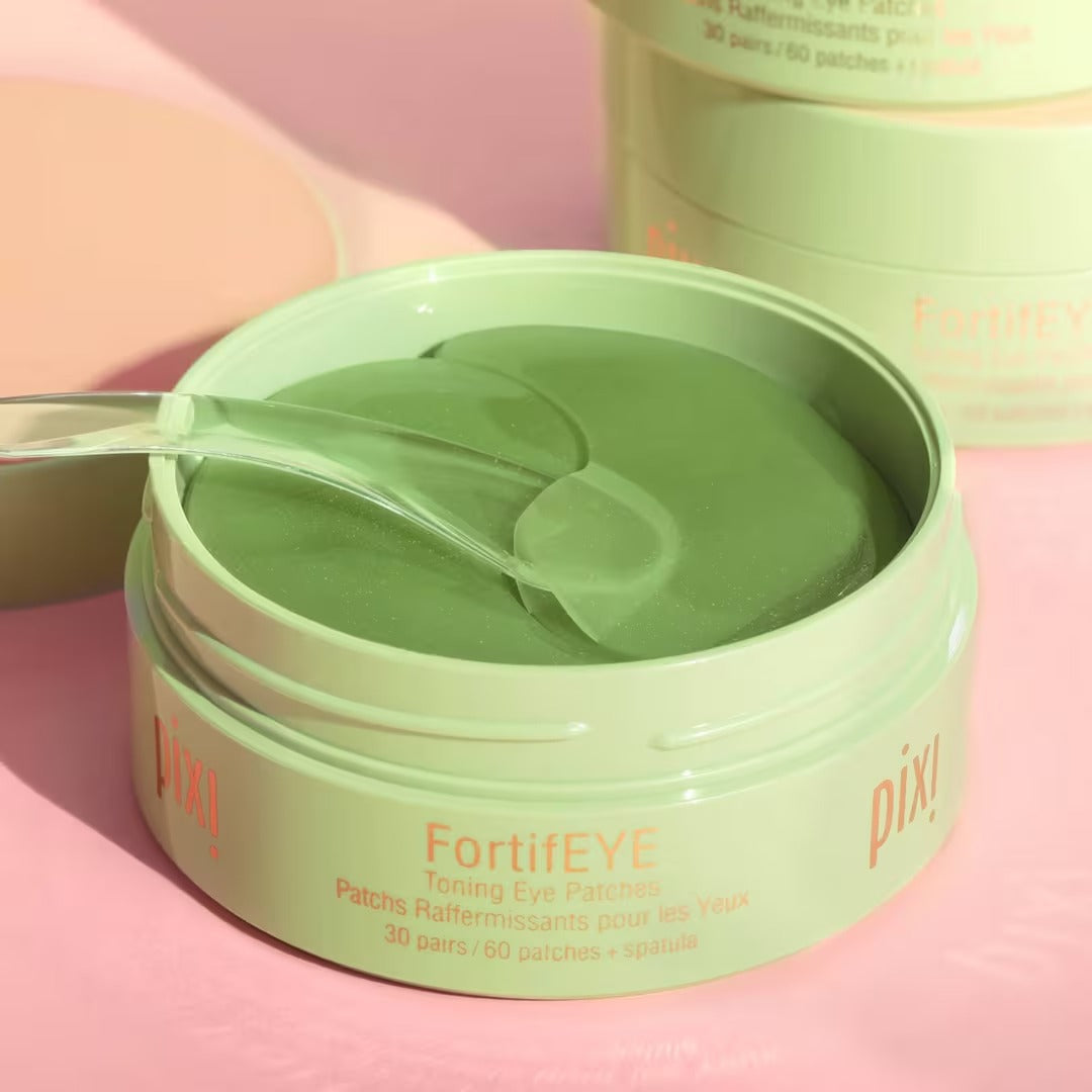 Pixi FortifEYE Toning Eye Patches with Collagen and Peptides