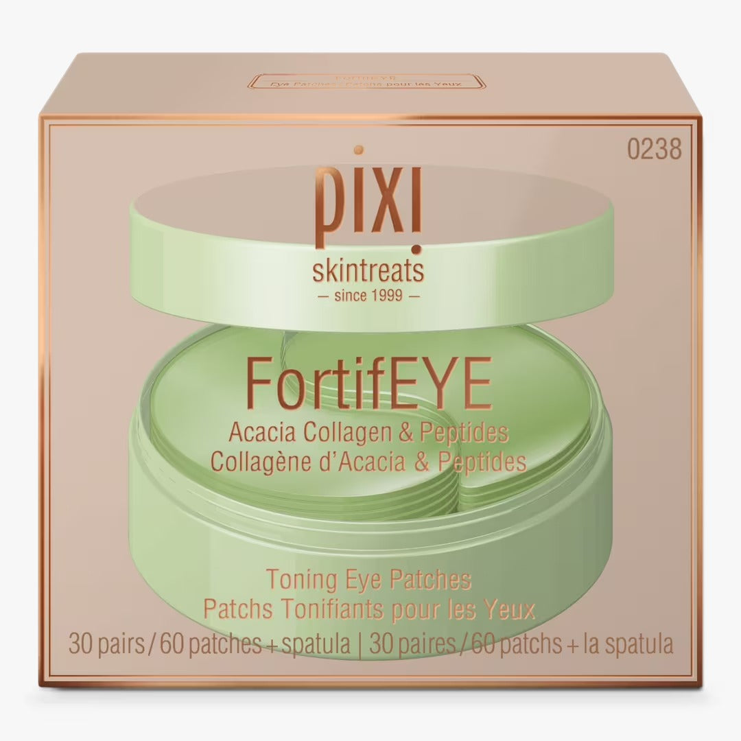 Pixi FortifEYE Toning Eye Patches with Collagen and Peptides