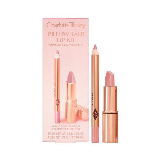 Charlotte Tilbury - Juego de lápiz labial y delineador Pillow Talk