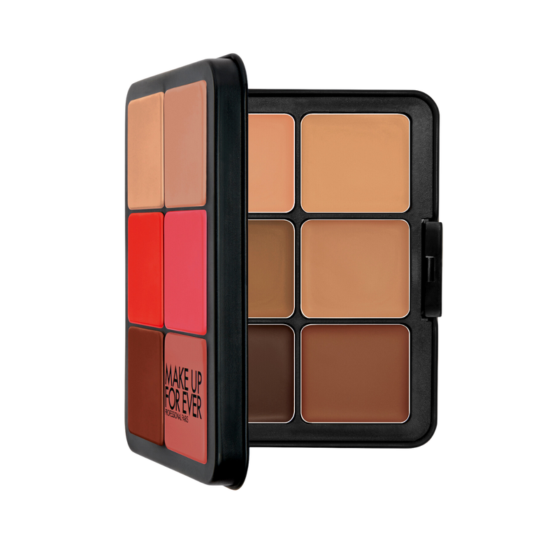 MAKE UP FOREVER HD SKIN FACE ESSENTIALS PALETTE WITH HIGHLIGHTERS