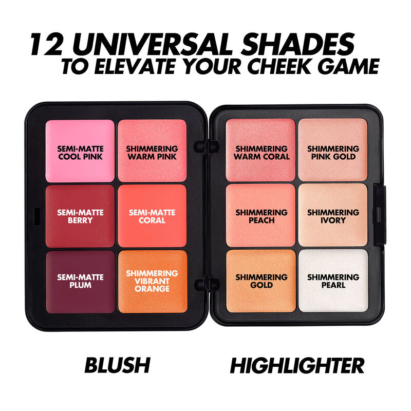 MAKE UP FOREVER HD SKIN BLUSH & GLOW PALETTE