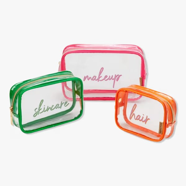 Tartan + Twine Clearly Cool 3 Piece Organizer Set