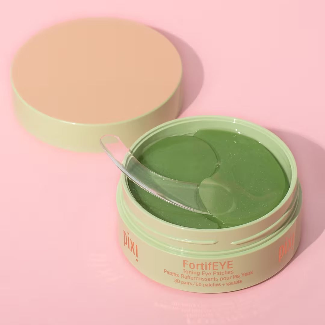 Pixi FortifEYE Toning Eye Patches with Collagen and Peptides