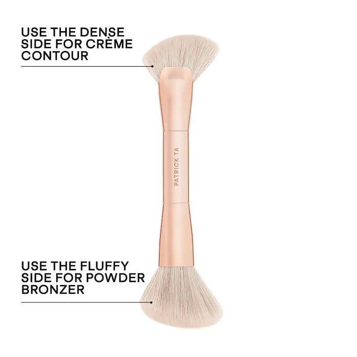 PATRICK TA Precision Dual Ended Sculpting Brush