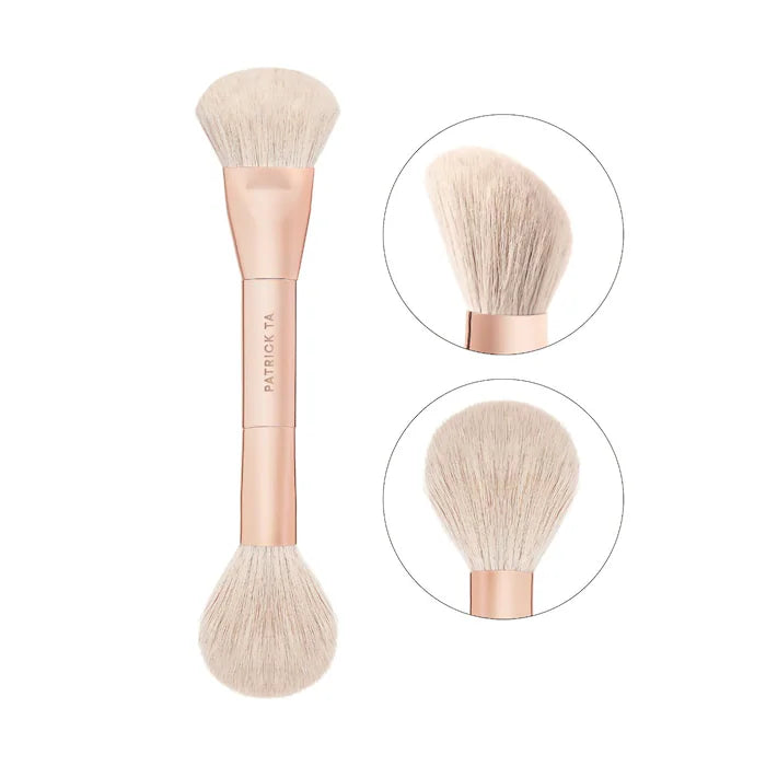 PATRICK TA Dual Ended Blush Brush