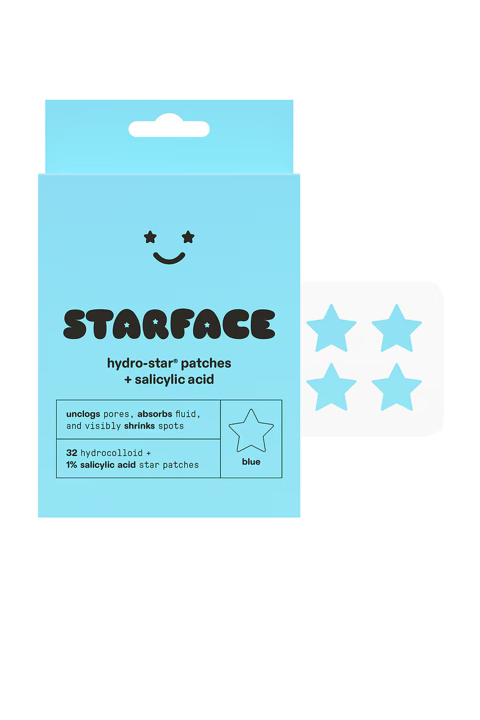 Starface Hydro-Star + Salicylic Acid Patches - 16 estrellas
